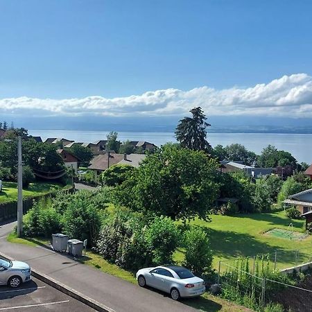 Appart Cosy Avec Vue Sur Le Lac Leman إفيان ليه با المظهر الخارجي الصورة
