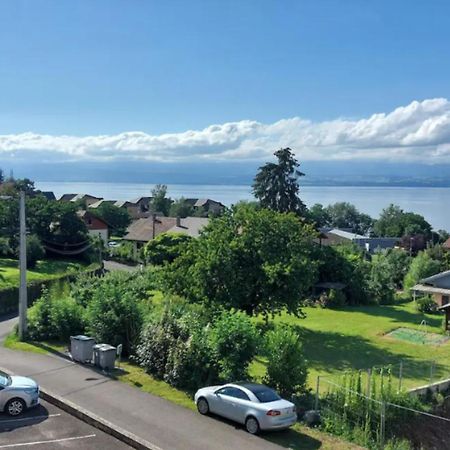 Appart Cosy Avec Vue Sur Le Lac Leman إفيان ليه با المظهر الخارجي الصورة