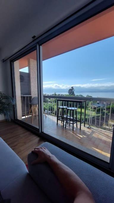 Appart Cosy Avec Vue Sur Le Lac Leman إفيان ليه با المظهر الخارجي الصورة